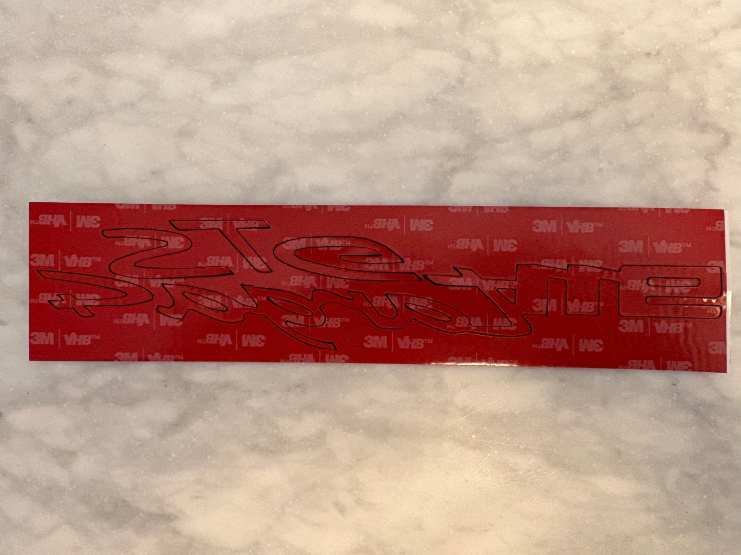 992 Porsche 911 Targa 4 GTS Rear Badge Precut Double Stick Tape Kit