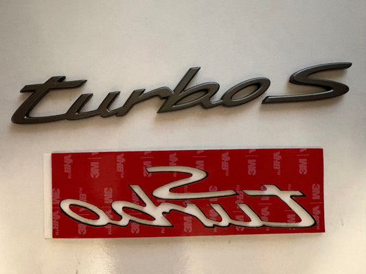 992.2 2026+ 911 Turbo S PreCut Emblem Double Stick Tape