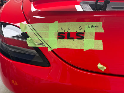 2013 Mercedes AMG SLS Badge Double stick Tape Kit
