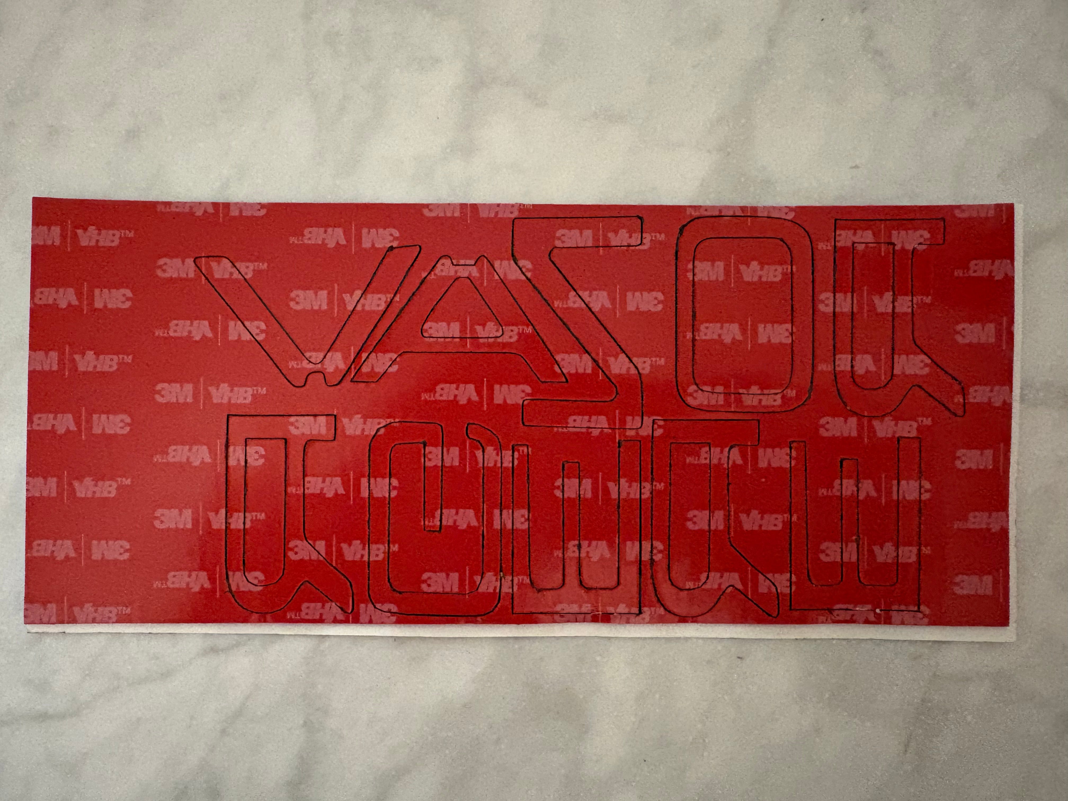 2012-2021 Range Rover Hood Letters Double Stick Tape Kit – Emblem-Matic