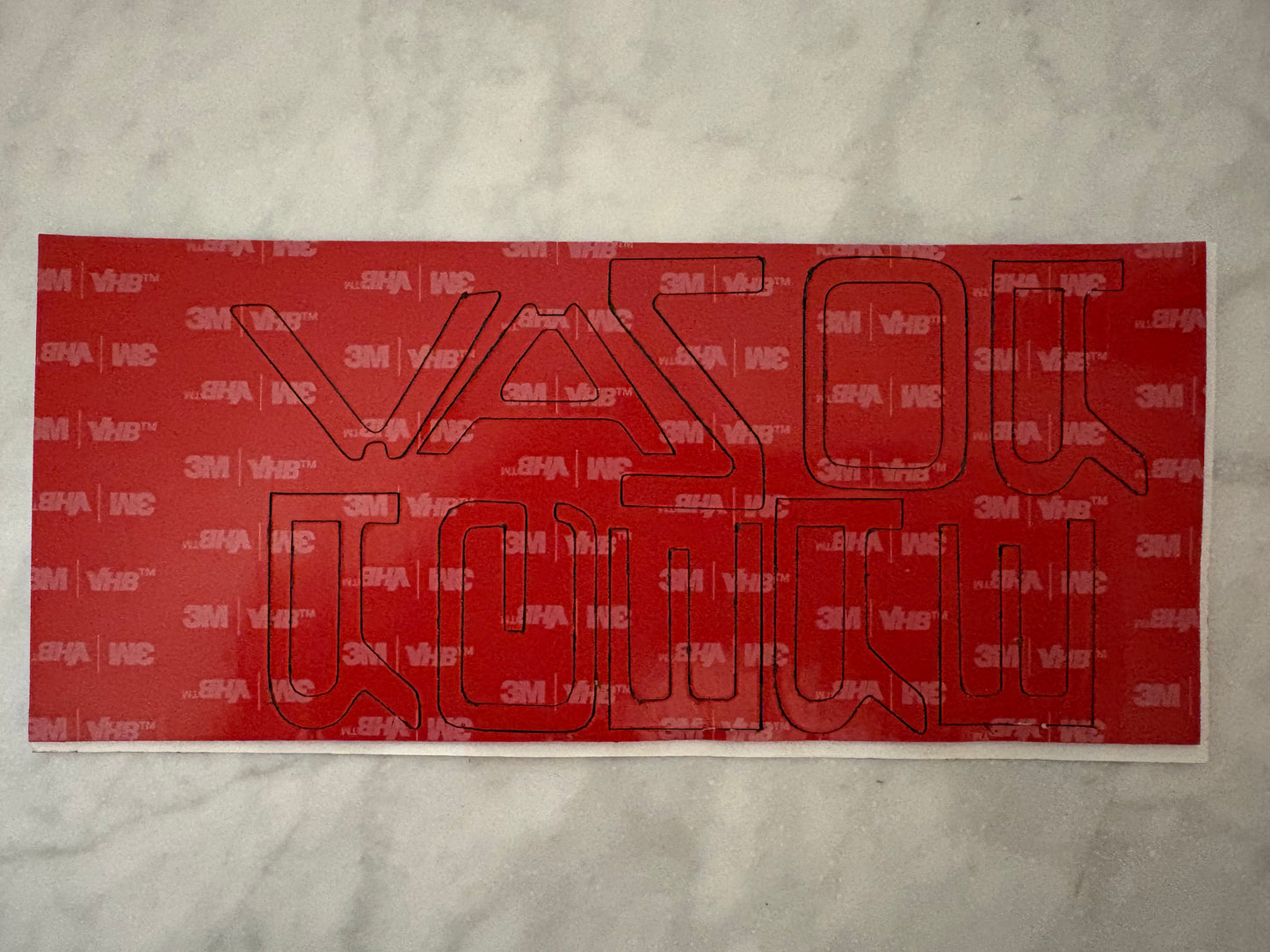 2012-2021 Range Rover Hood Letters Double Stick Tape Kit