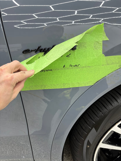 2026 Porsche Cayenne Turbo e-hybrid Full Car Pre-cut Double Stick Tape kit