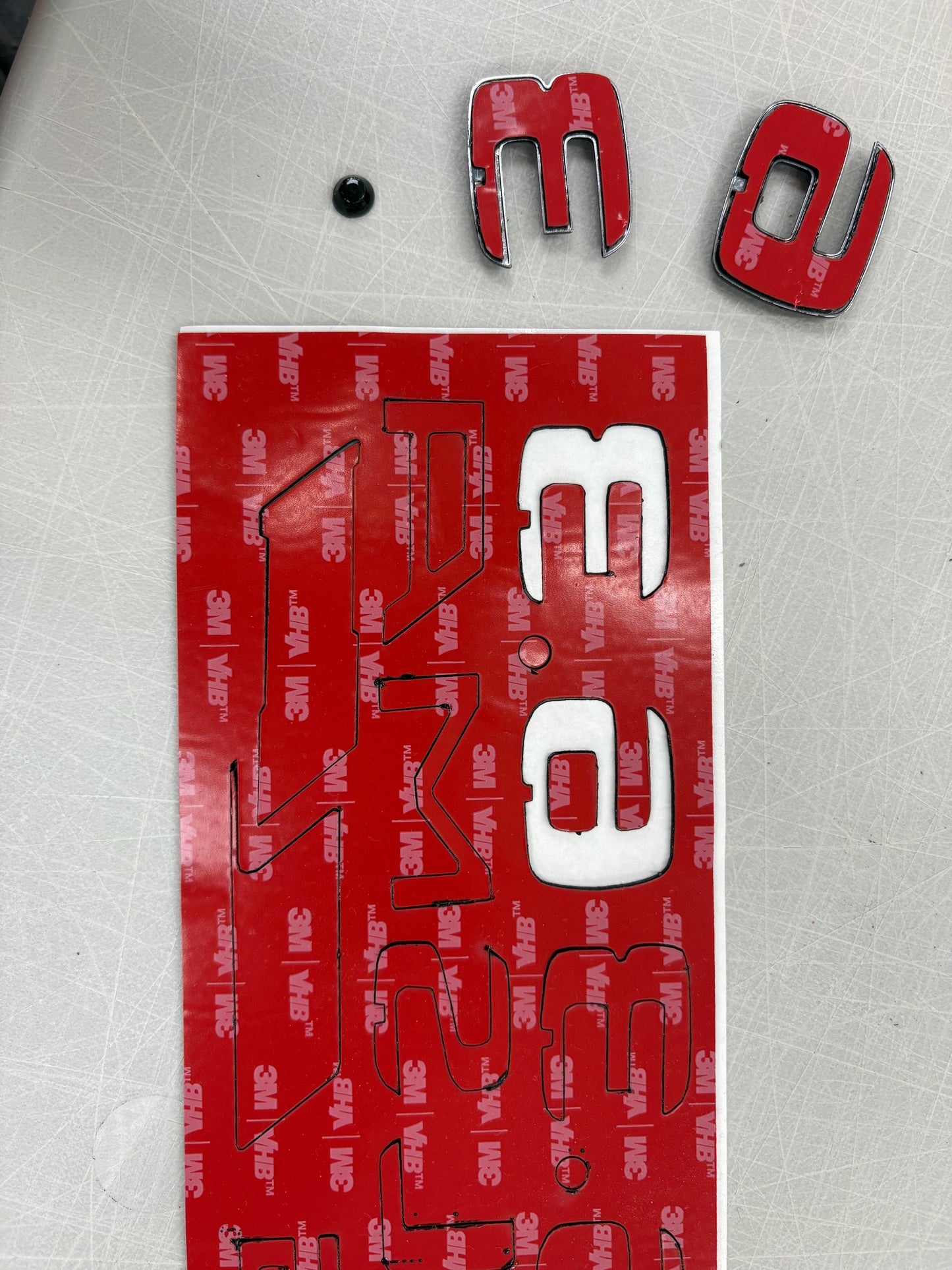 2013 Mercedes AMG SLS Badge Double stick Tape Kit
