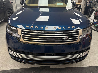 Full Sheet x3 Land Rover Range Rover Full Size (and Range Rover Sport) 2022-2026 Hood/Bonnet Letters (5th Gen L460) Precut Double Stick Tape Kit