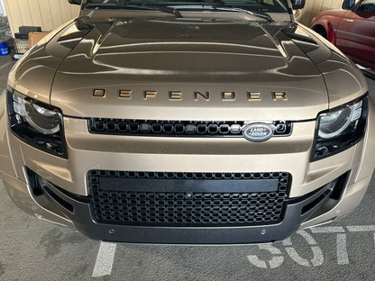 Land Rover Defender L663 2020-up Single pack Emblem tape kit.