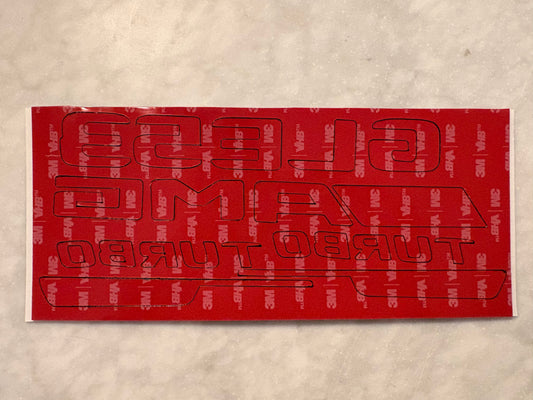 Mercedes Benz AMG GLE53 2020-up Badges Precut Double Stick Tape Kit